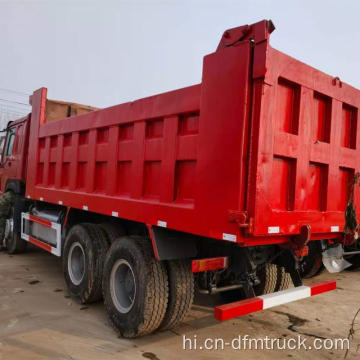6x4 इस्तेमाल किए गए डंप ट्रक Howo 375HP
